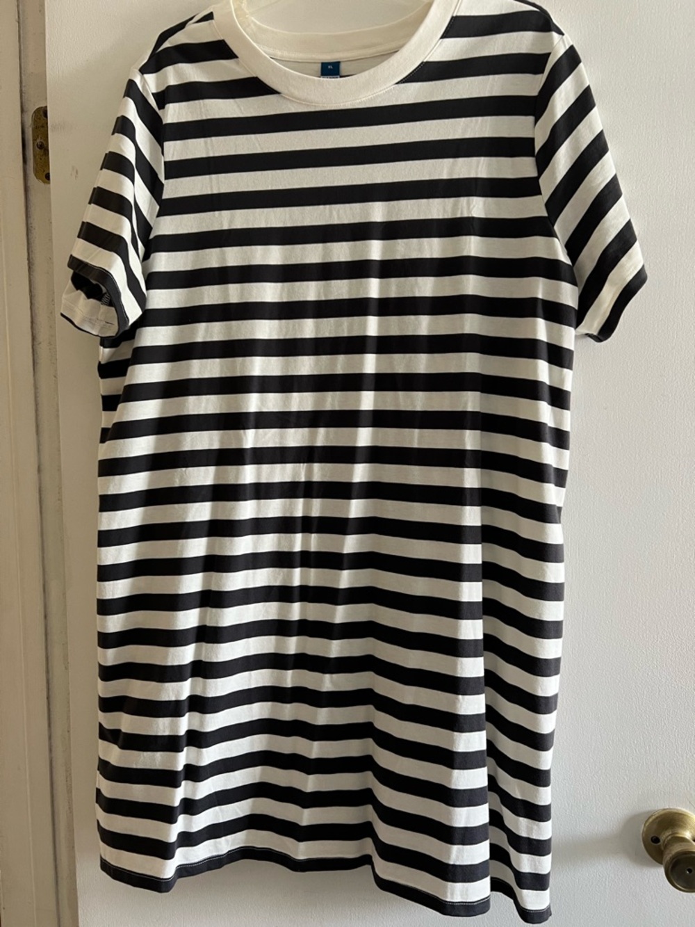 Old Navy and White Striped Tee